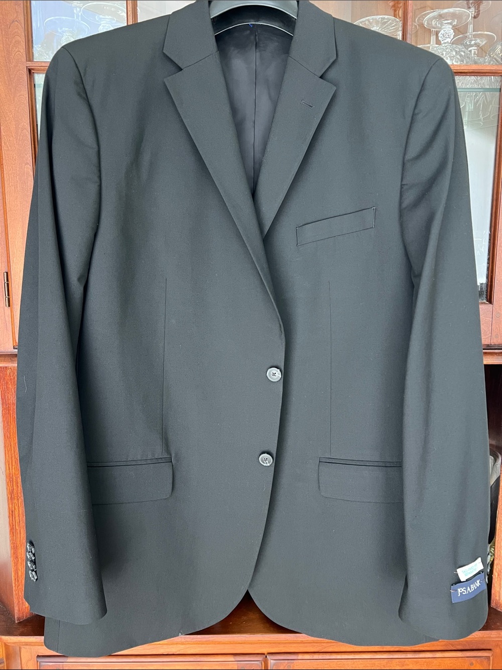 Jos. A. Bank Black Two-Button Men's Suit Jacket